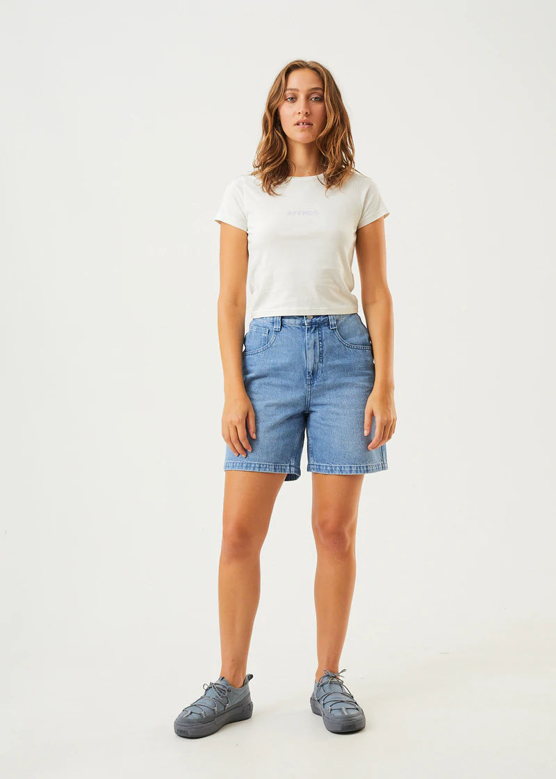 Dua Recycled Baby Fitted Tee - Off White