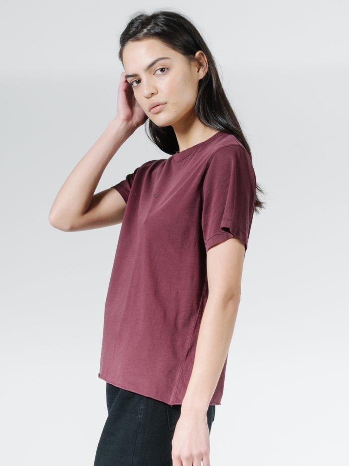 Minimal Thrills Relaxed Fit Tee - Blood Red