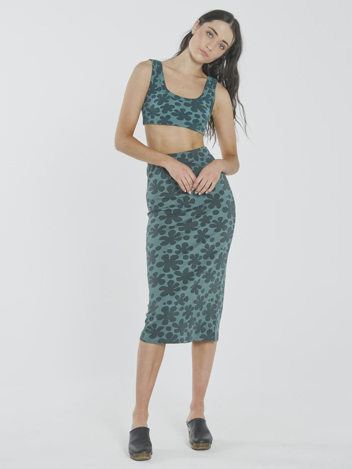 Layla Skirt- Vintage Teal