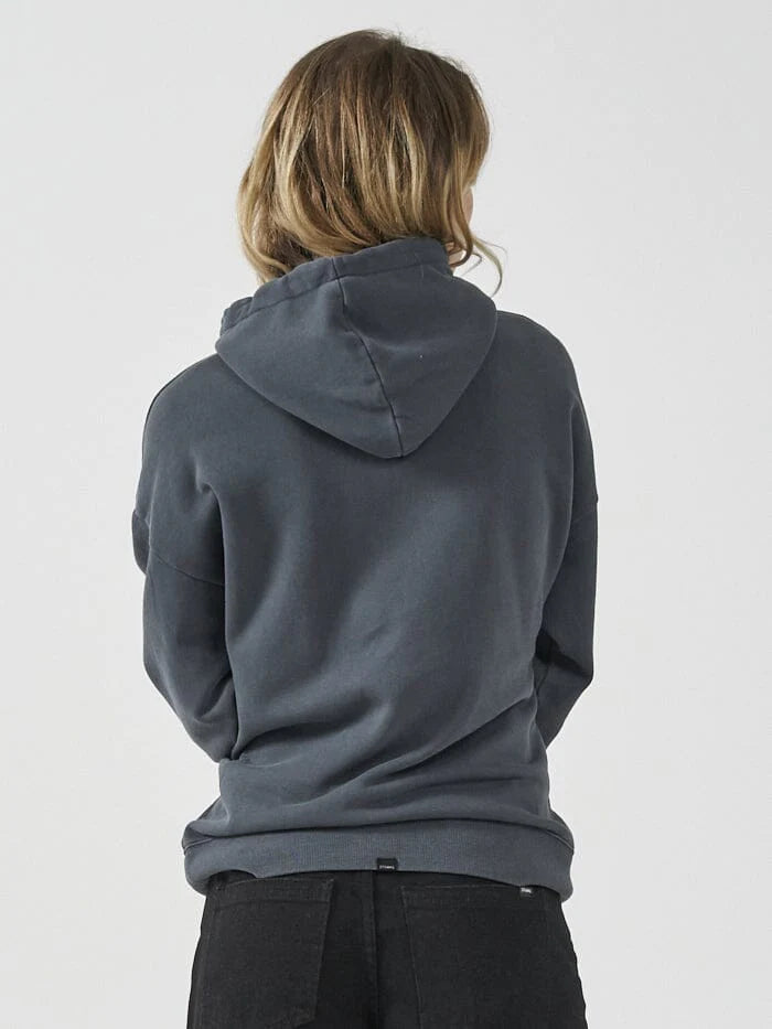 Forever Thrills Fleece Hood - Petrol