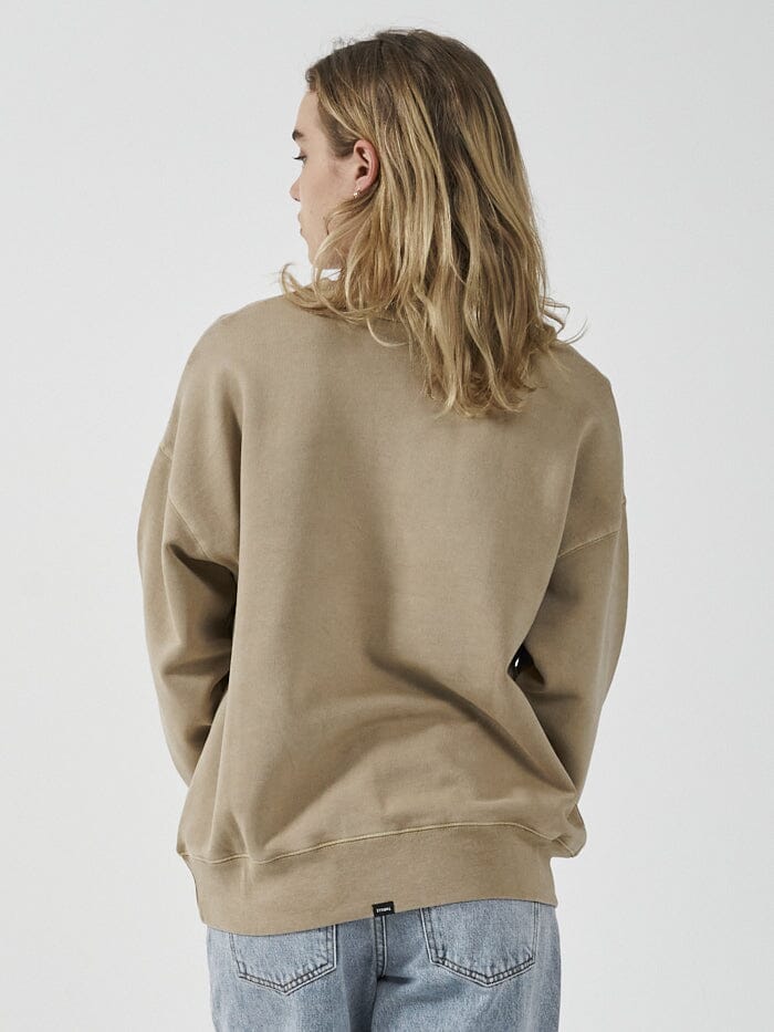 Intuition Slouch Crew - Faded Khaki