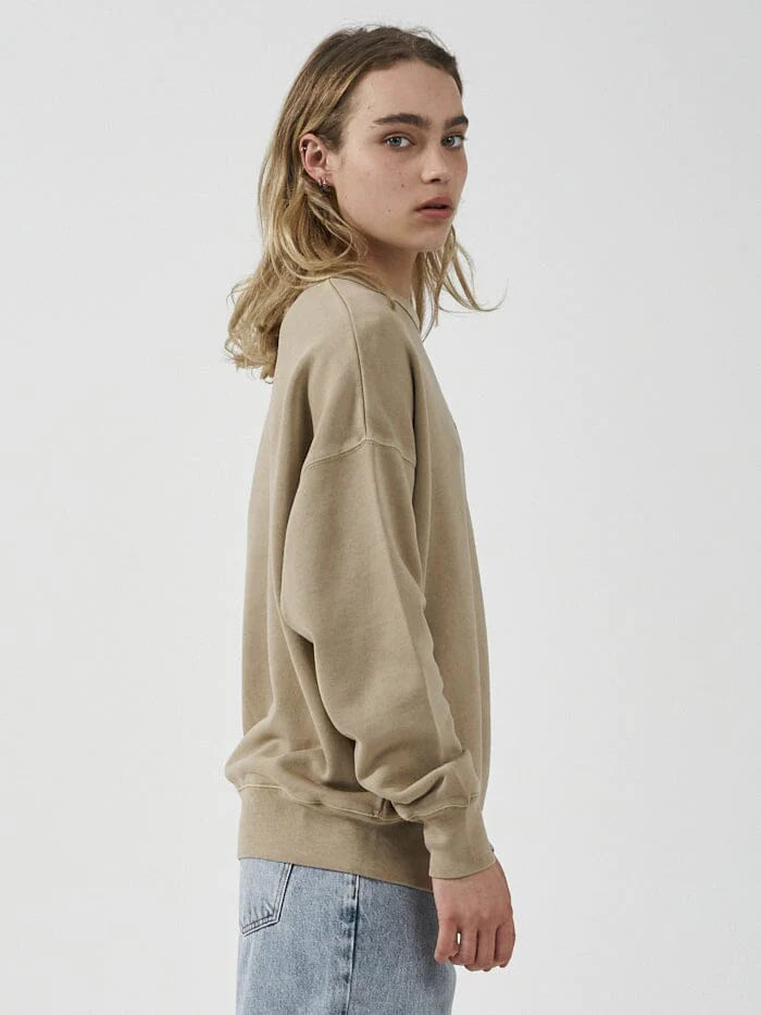 Intuition Slouch Crew - Faded Khaki