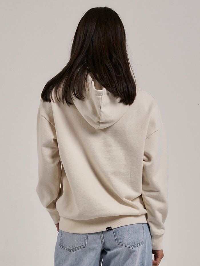 Relaxation Station Fleece Hood - Heritage White