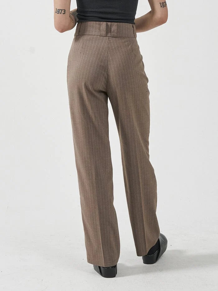 Danny Pinstripe Pants in Station Navy - Glue Store