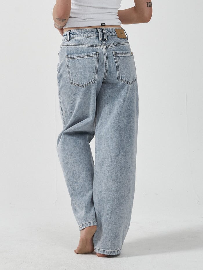 Thrills Billie Low Baggy Jean - Garage Blue