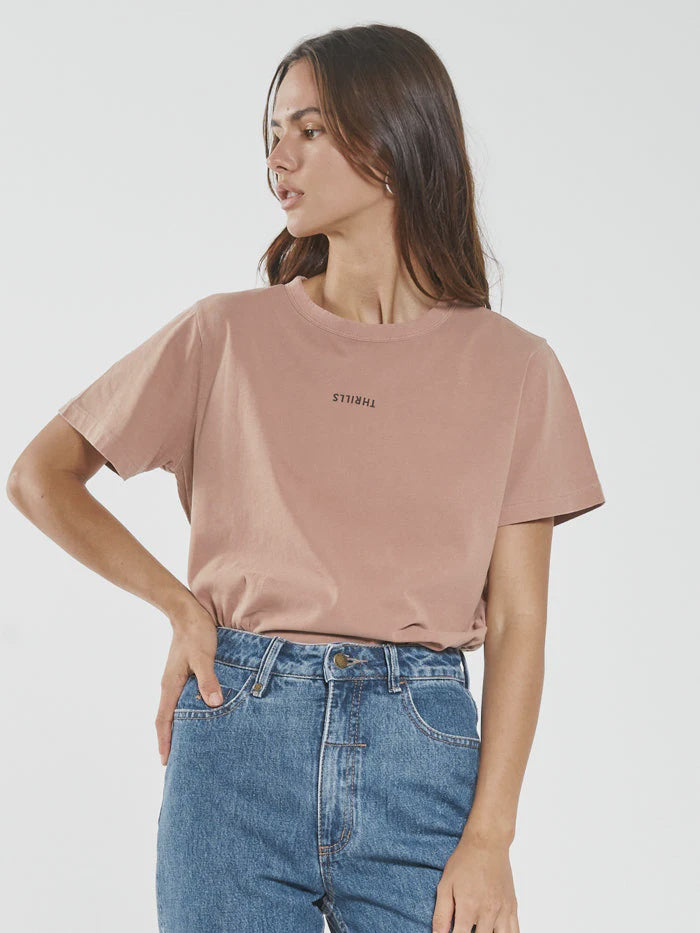 Minimal Thrills Relaxed Tee - Cork