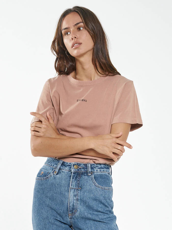 Minimal Thrills Relaxed Tee - Cork