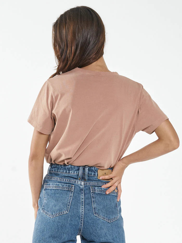Minimal Thrills Relaxed Tee - Cork
