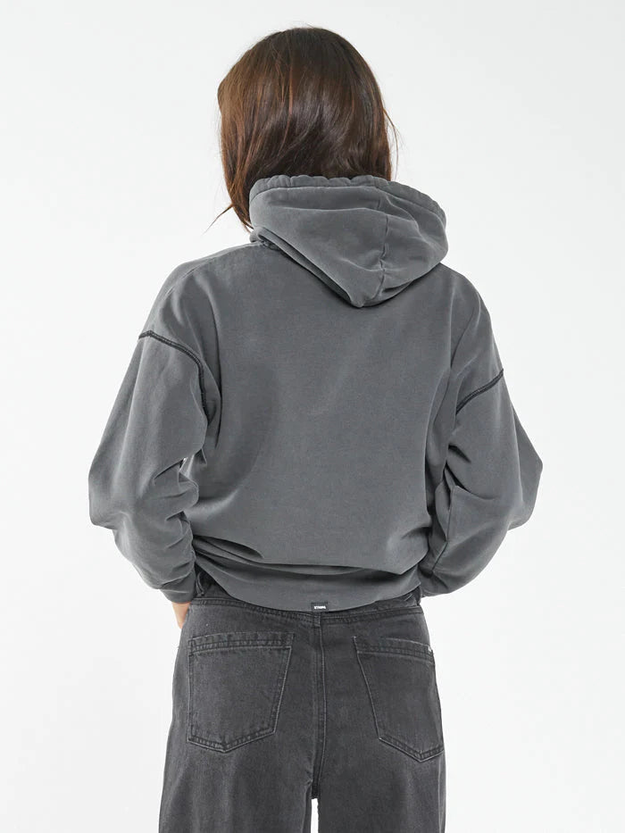 Blaze Fleece Hood - Merch Black