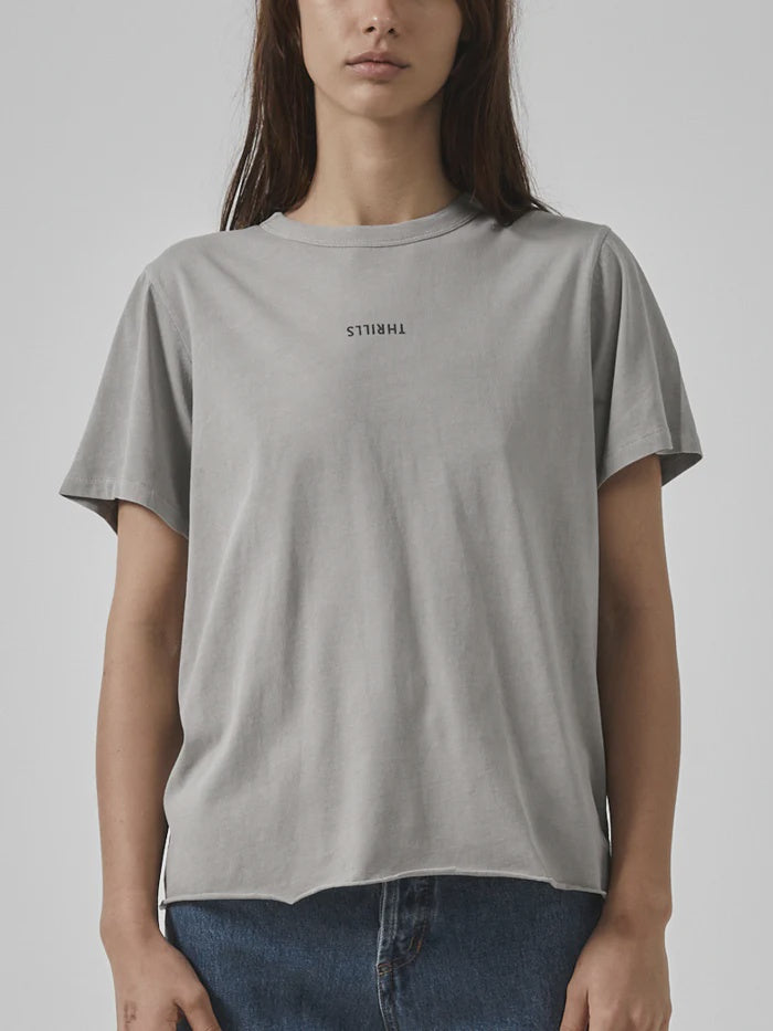 Minimal Thrills Relaxed Tee - Fog