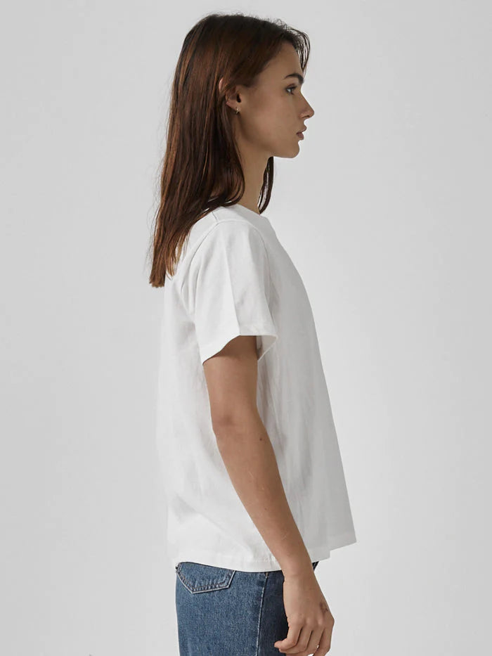 Golden Paradise Relaxed Tee - Dirty White