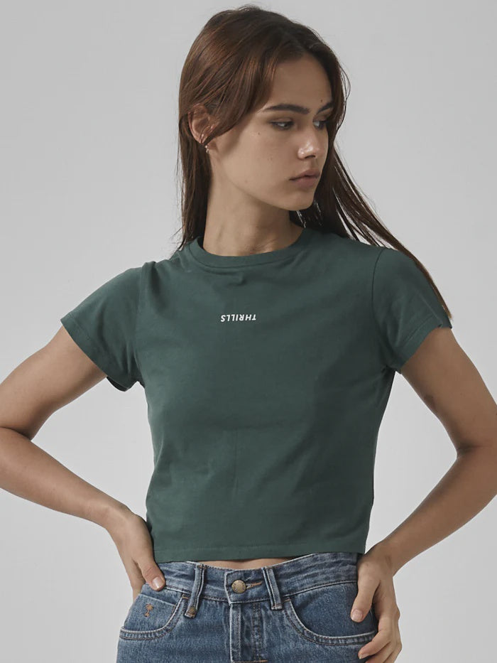 Minimal Thrills Mini Tee - Mallard Green