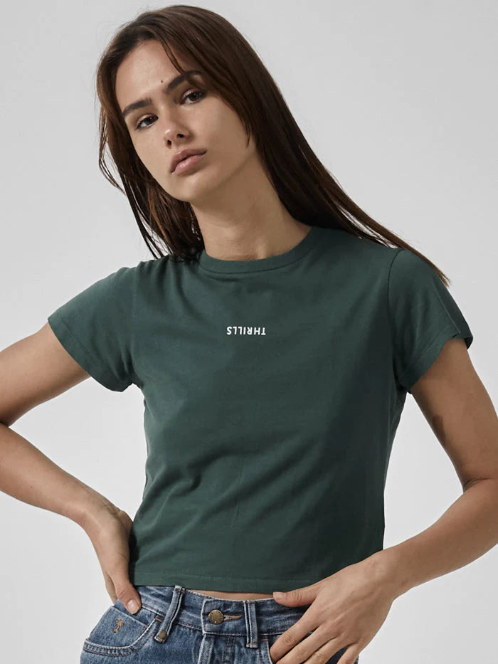 Minimal Thrills Mini Tee - Mallard Green