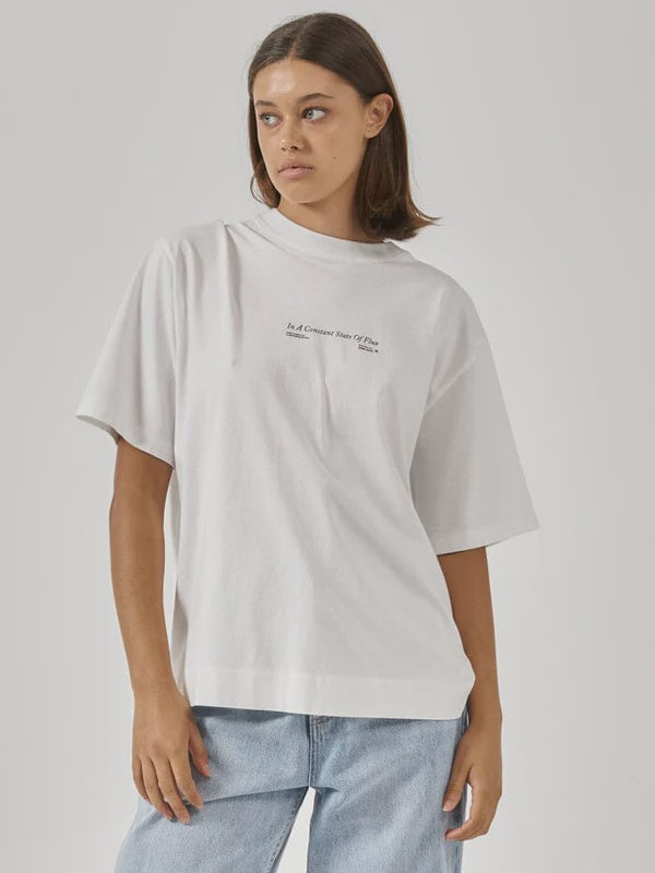 Thrills Constant State Of Flux Box Tee- Powder