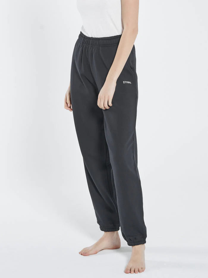 Minimal Thrills Track Pant - Washed Black