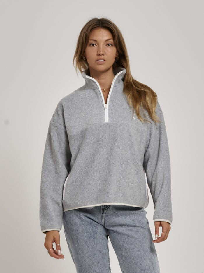 Thrills Minimal Thrills Polar Fleece - Grey Marle