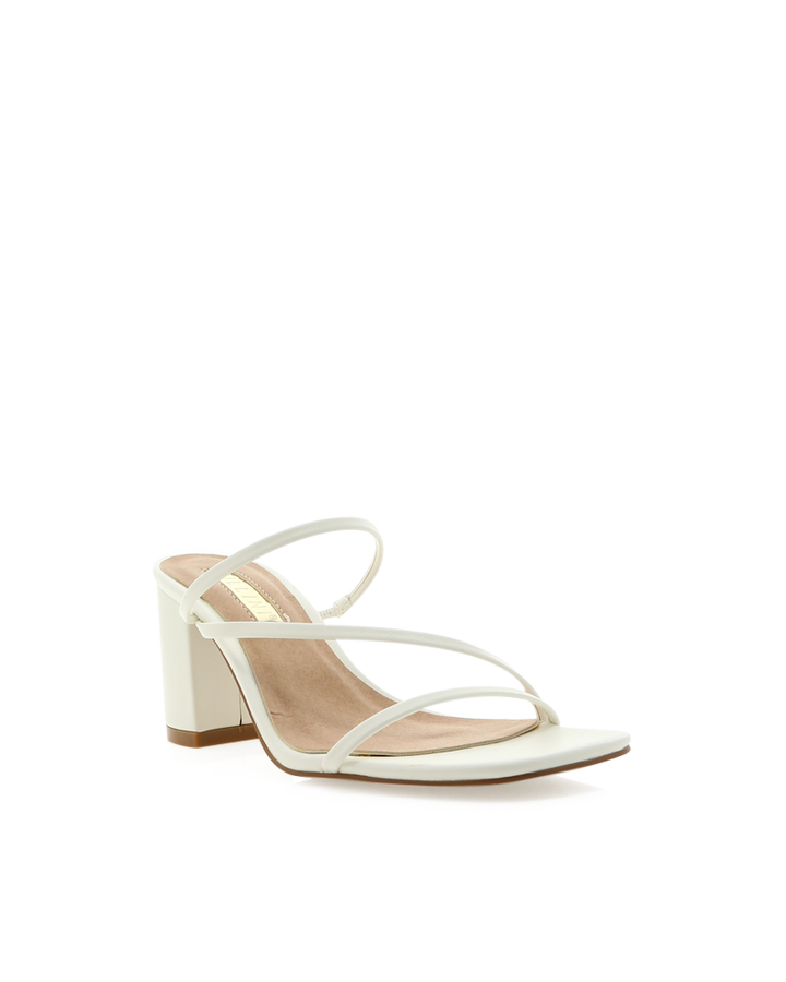 Yazmin Heel - White