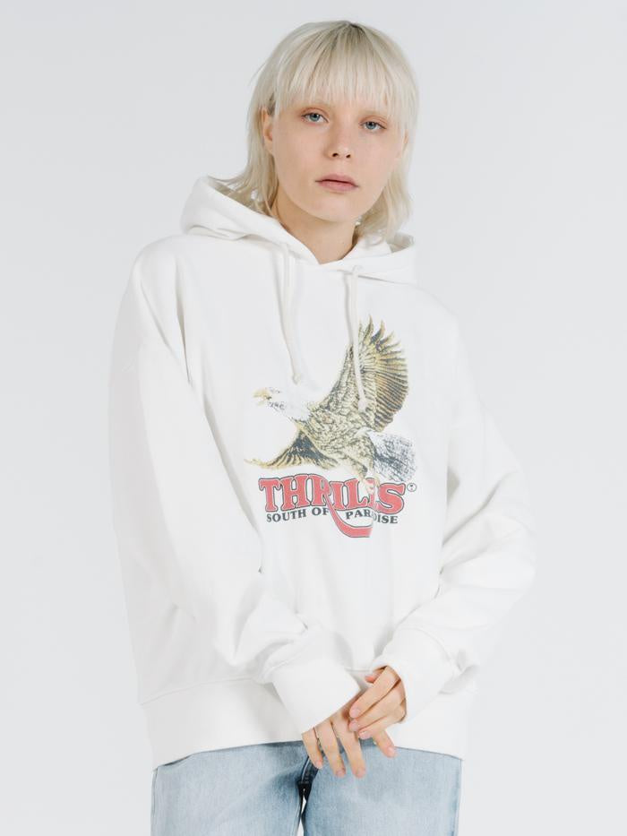 Victory Oversized Hoody - Dirty White