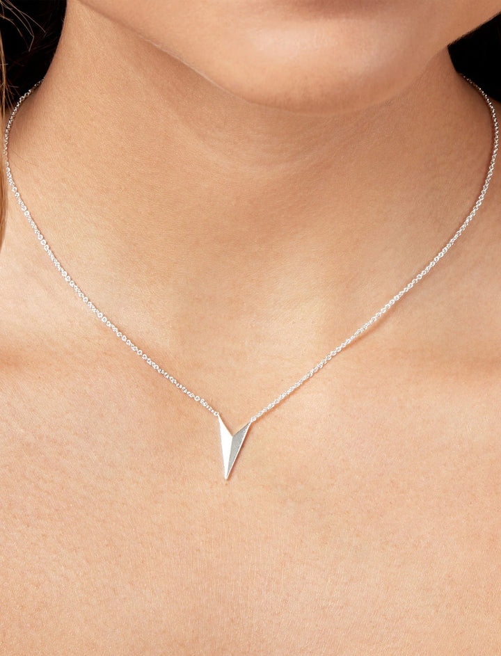 Hibiscus Necklace- Silver