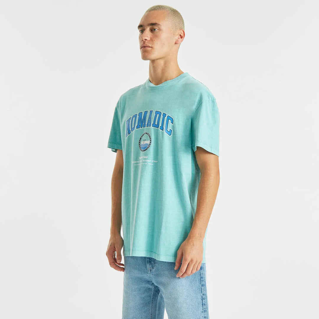 Always Relaxed Tee- Pigment Aqua