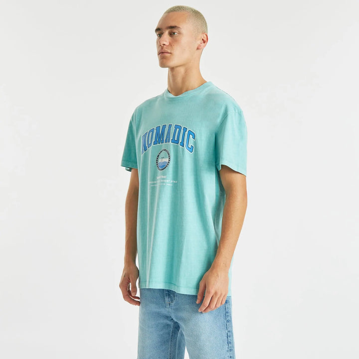 Always Relaxed Tee- Pigment Aqua