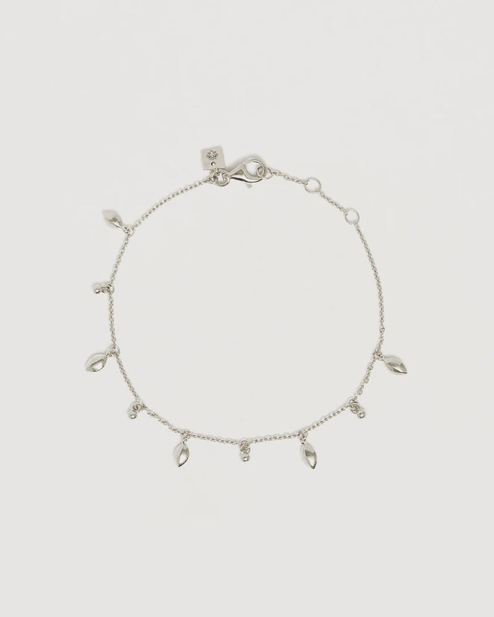 By Charlotte Live in Grace Bracelet-  Sterling Silver