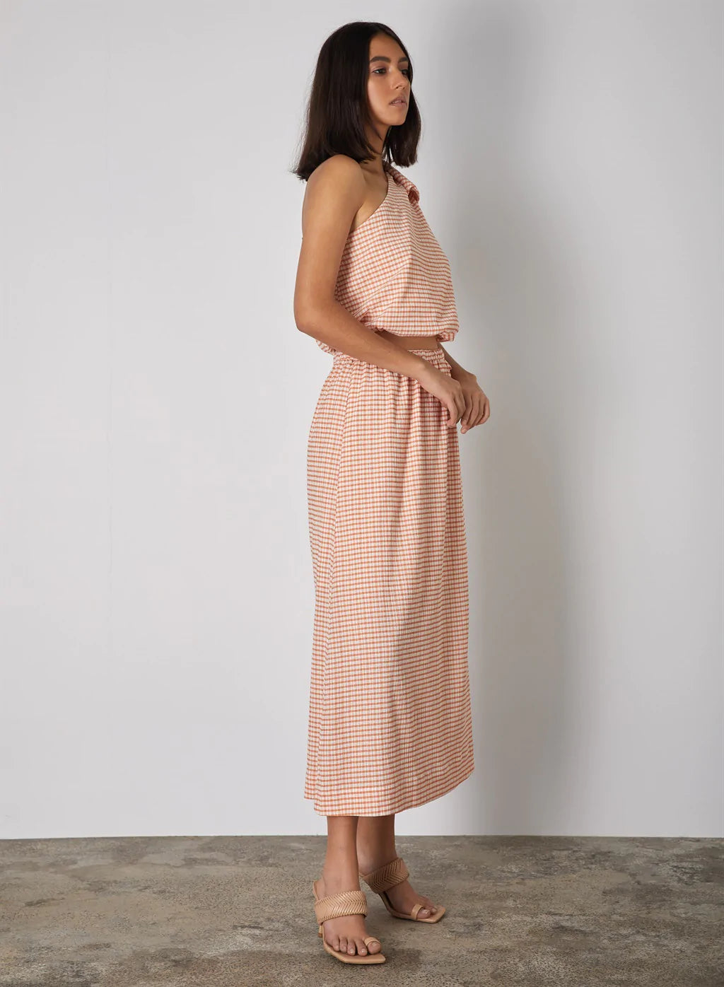 Saronic Top- Tangerine