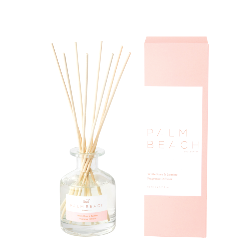Palm Beach Collection 50ml Mini Fragrance Diffuser - White Rose & Jasmine