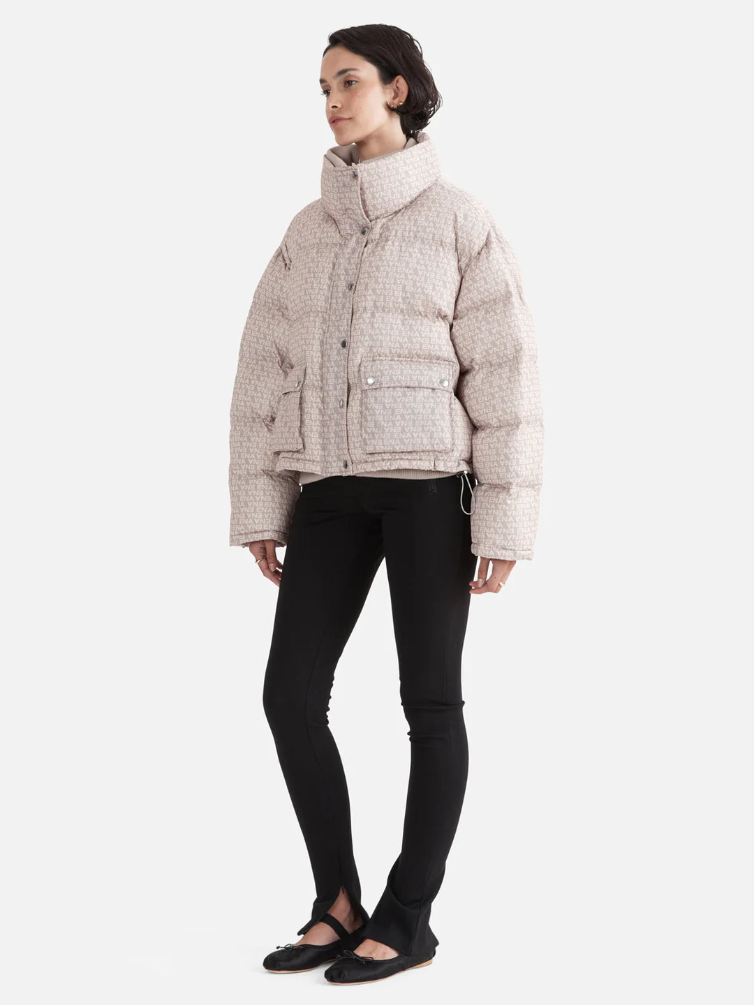 Rumer Printed Puffer- Ena Print