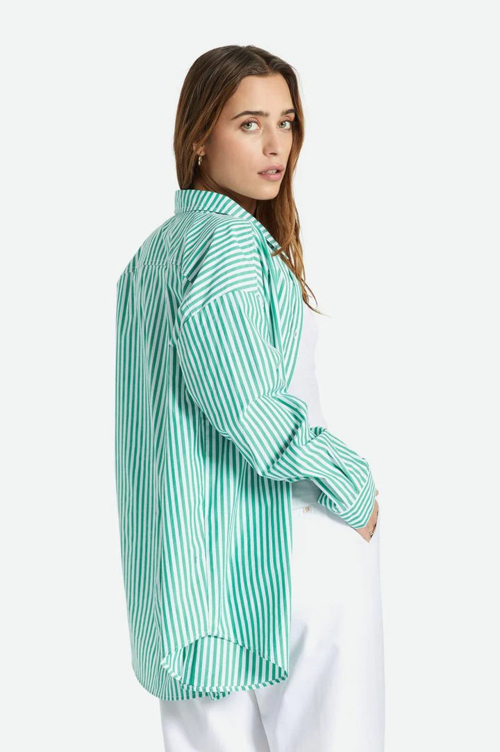 Sidney Oversized L/S Woven- Leprechaun