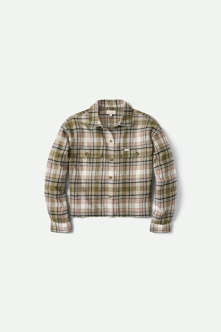 Bowery L/S Flannel - Military Olive