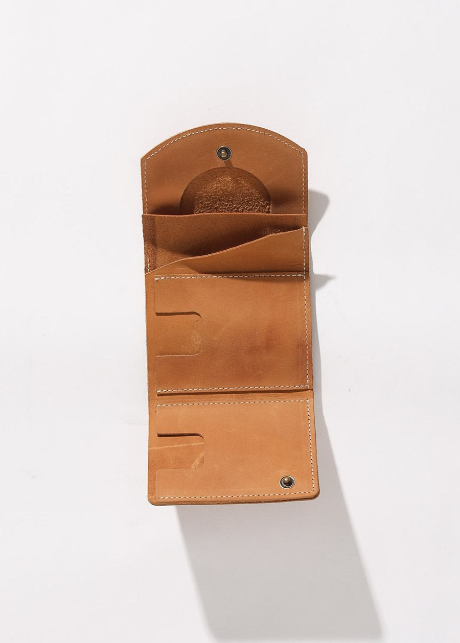 Good Life Leather Wallet- Tan
