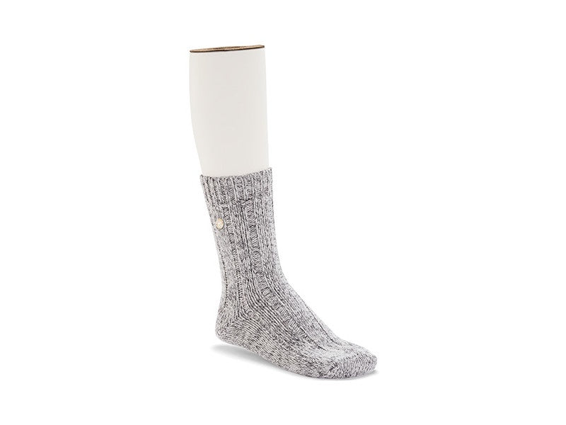 Cotton Twist Socks - Light Grey