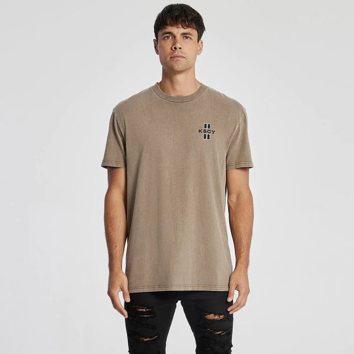 Cavalry Relaxed Tee - Pigment Warm Taupe