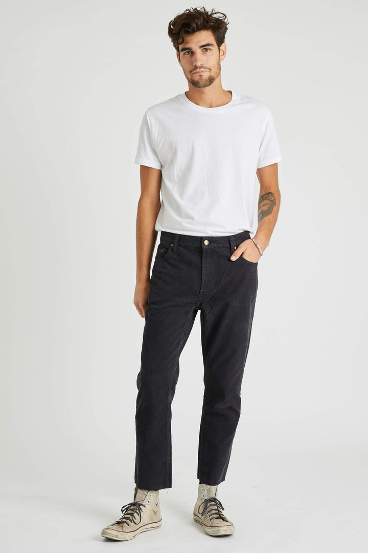 Rolla's Relaxo Chop Pant - Black Cord