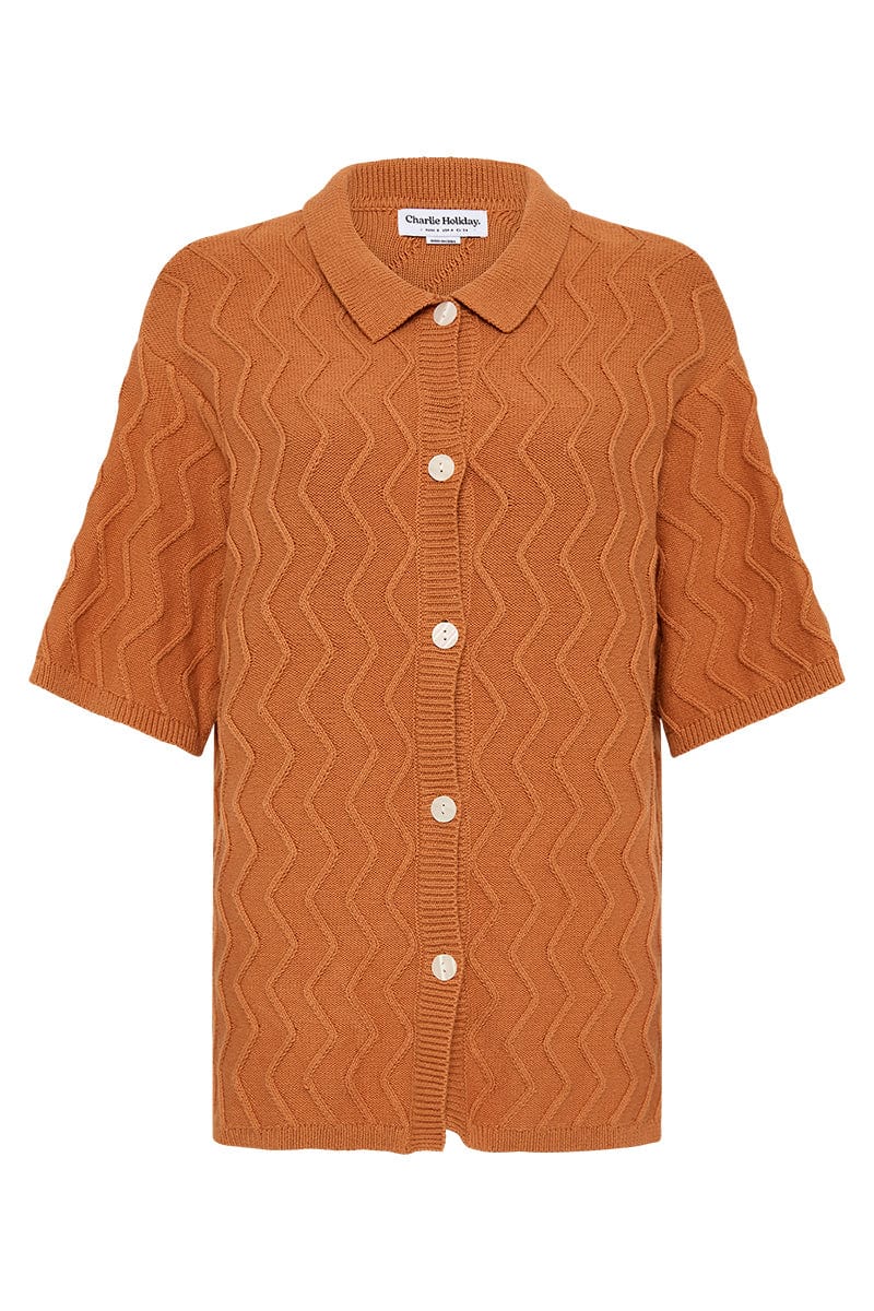 Alexis Shirt - Caramel