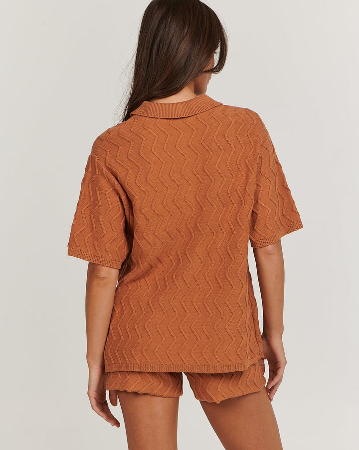 Alexis Shirt - Caramel