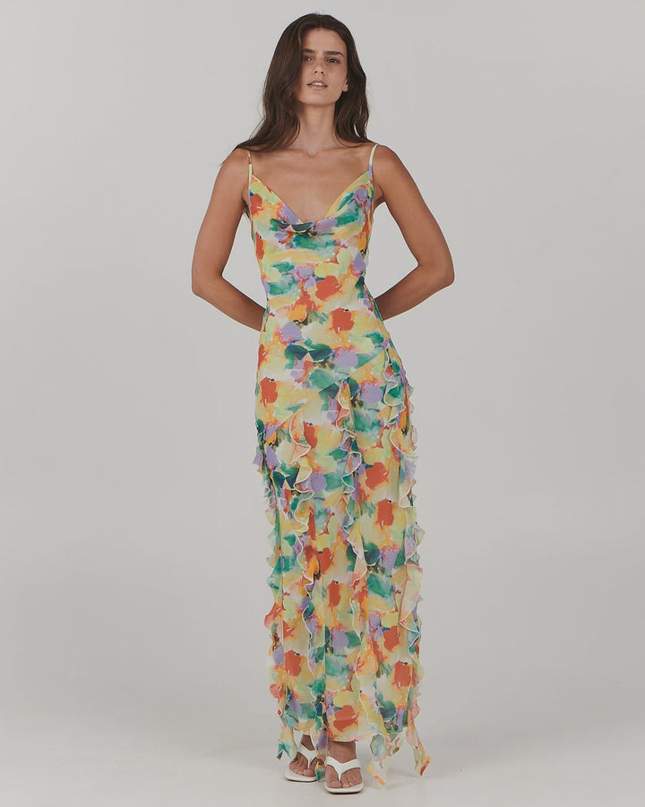 Charlie Holiday Cheyenne Max Dress - Floral Tango