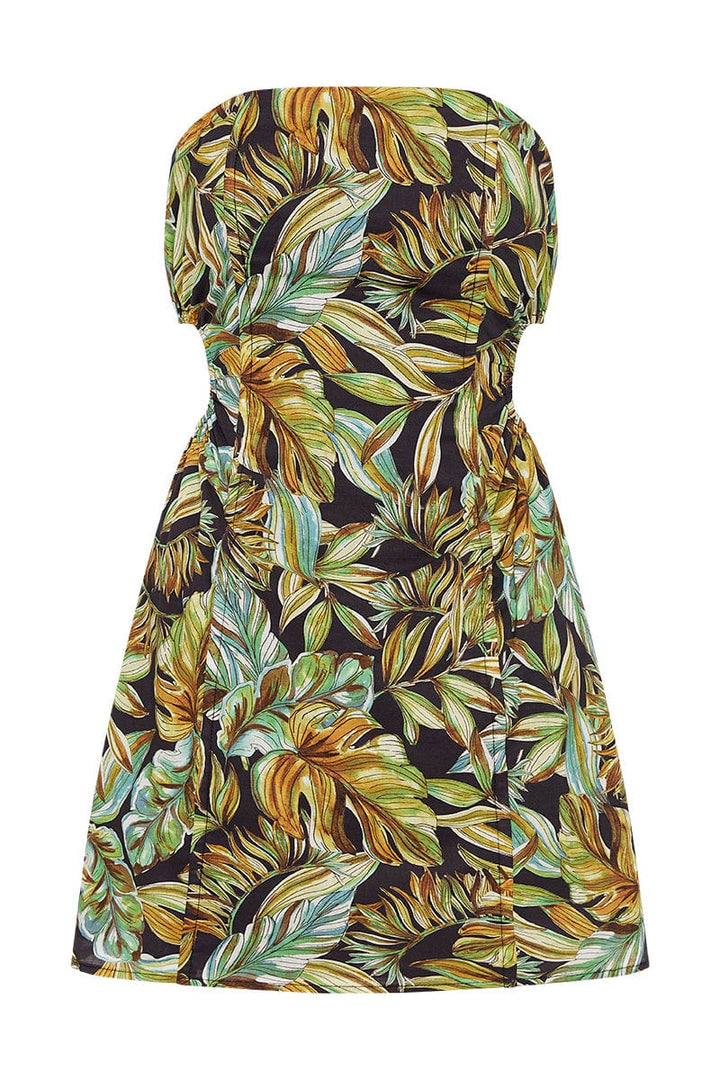 Palma Mini Dress - Tropical Palm