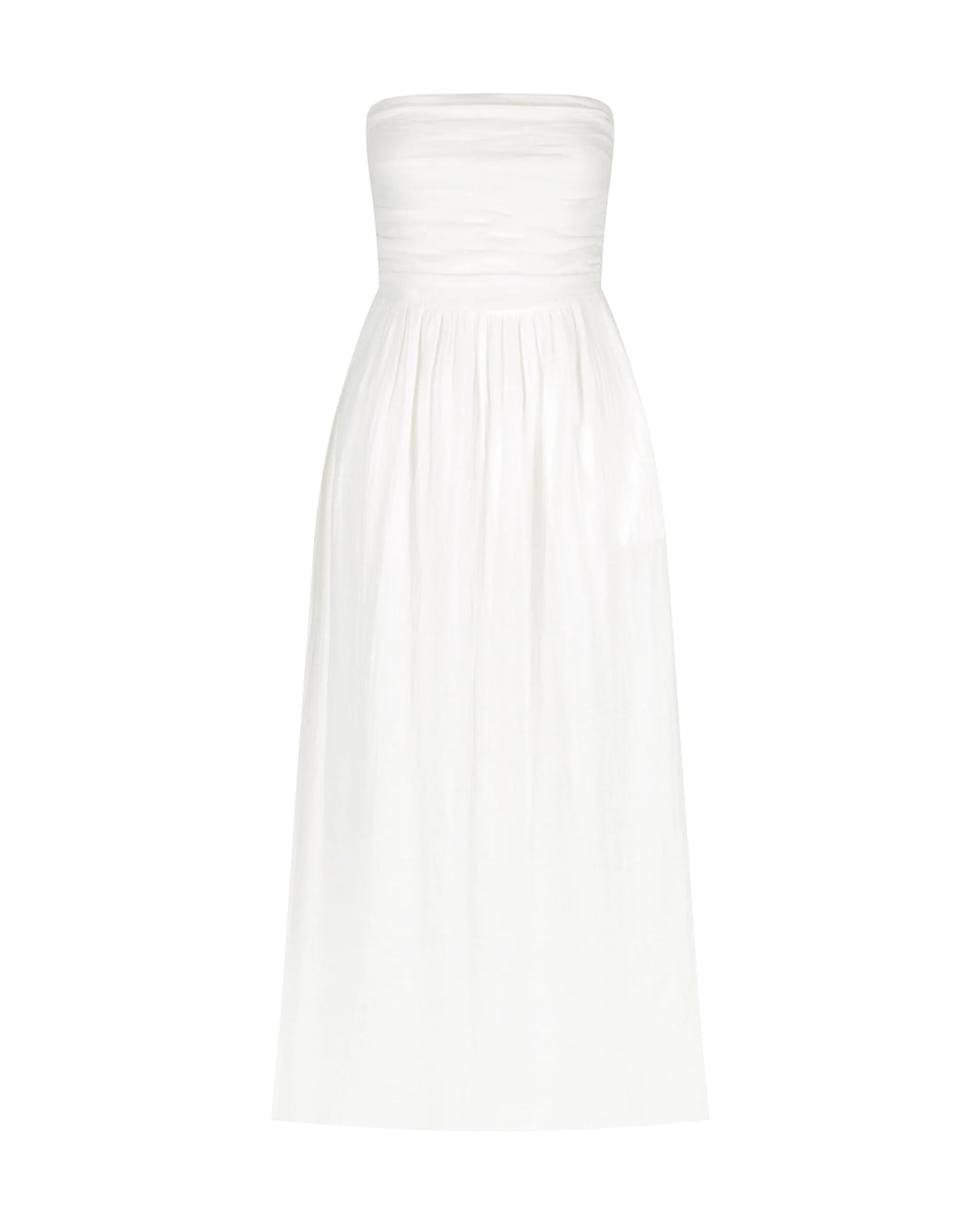 Harriet Midi Dress - White