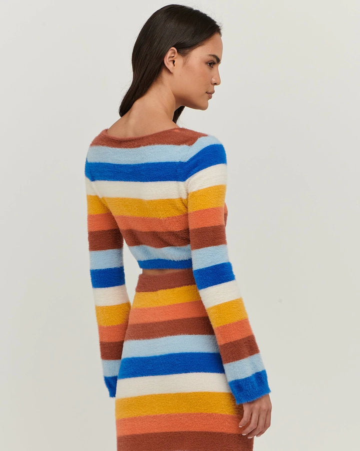 Mariana Maxi Skirt - Multi Stripe