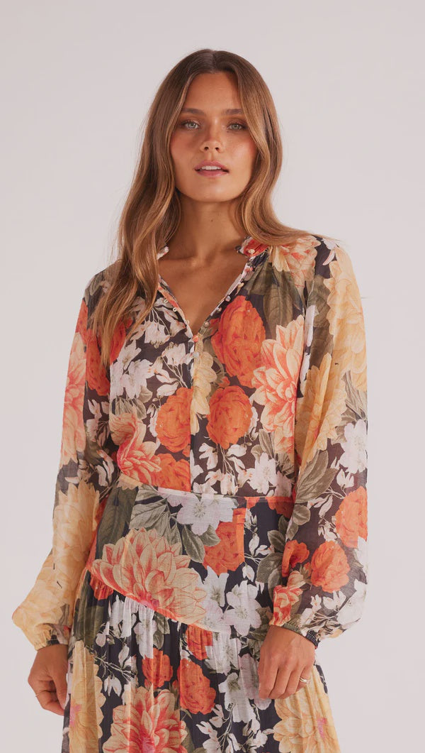 Minkpink Clementine Blouse - Vintage Floral