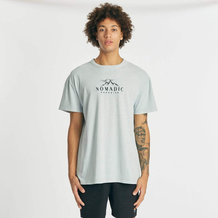 Cool Vibes Relaxed Tee - Pigment Glacier Grey