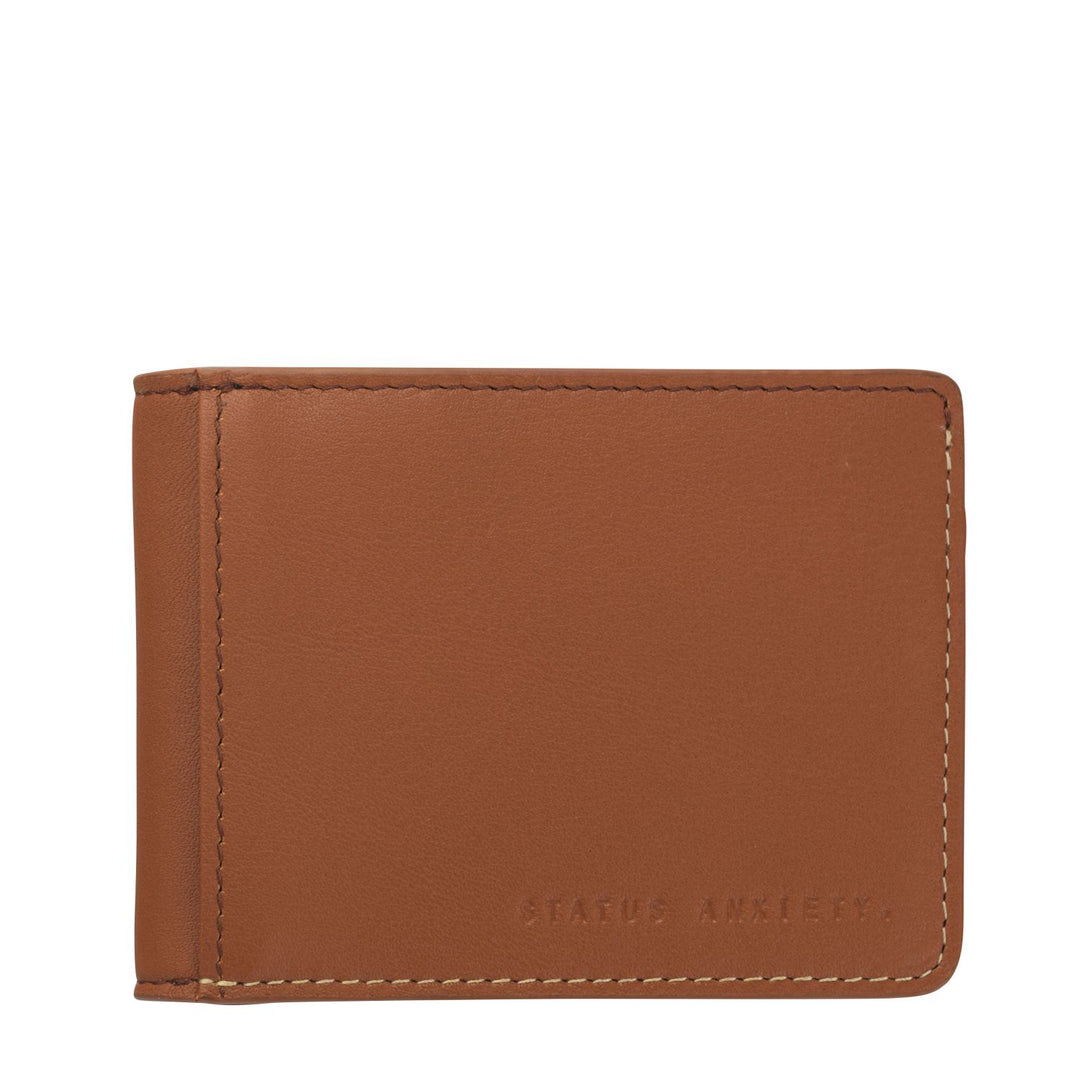 Status Anxiety Ethan Wallet - Camel