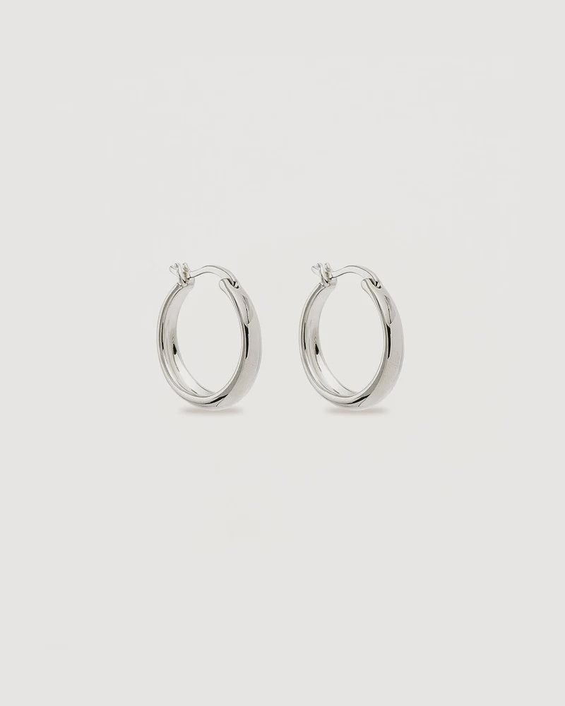 By Charlotte Sterling Silver Infinite Horizon Large Hoops