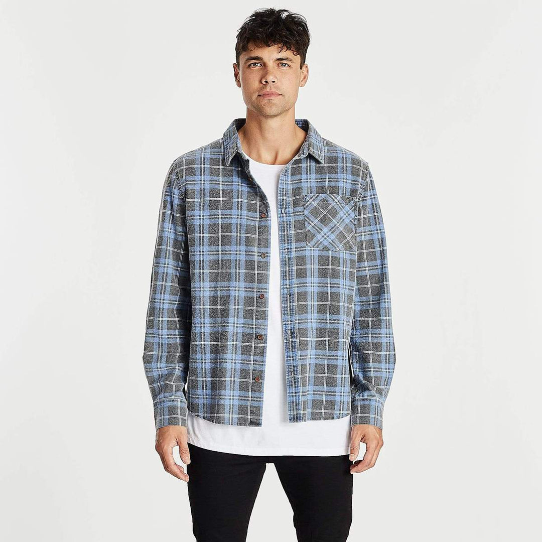 Trusted Casual Shirt- Blue Check