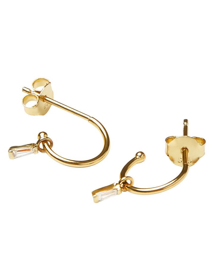 Night Fall Earrings - Yellow Gold