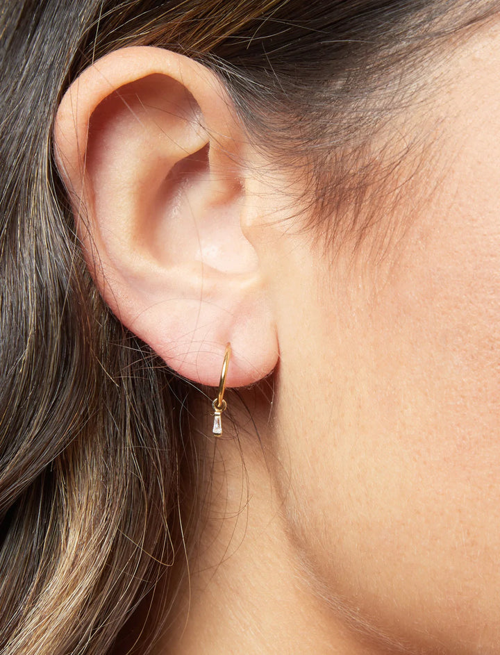 Night Fall Earrings - Yellow Gold