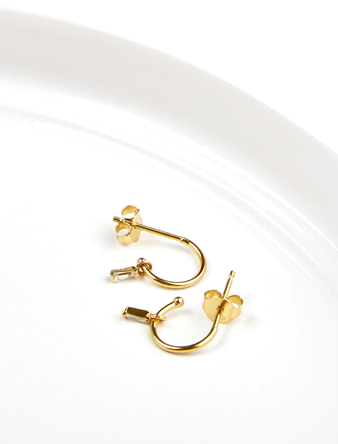 Night Fall Earrings - Yellow Gold