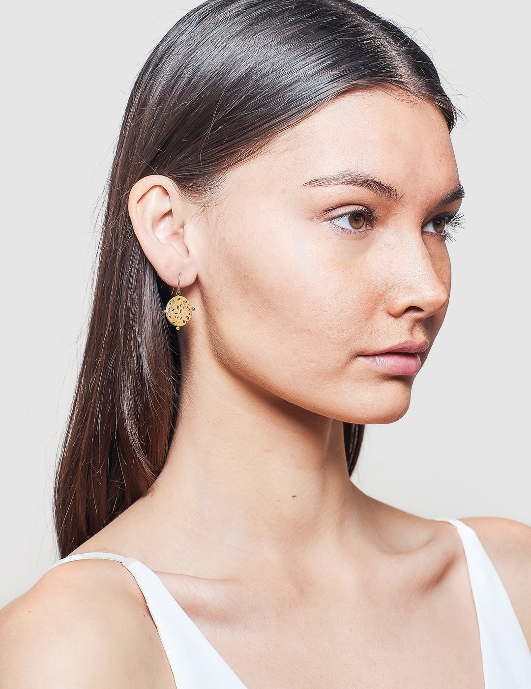 Gaia Earrings - Gold